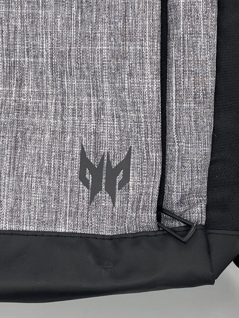 Acer Predator Jr Gaming Rolltop Backpack Utility Gray Black PBG820